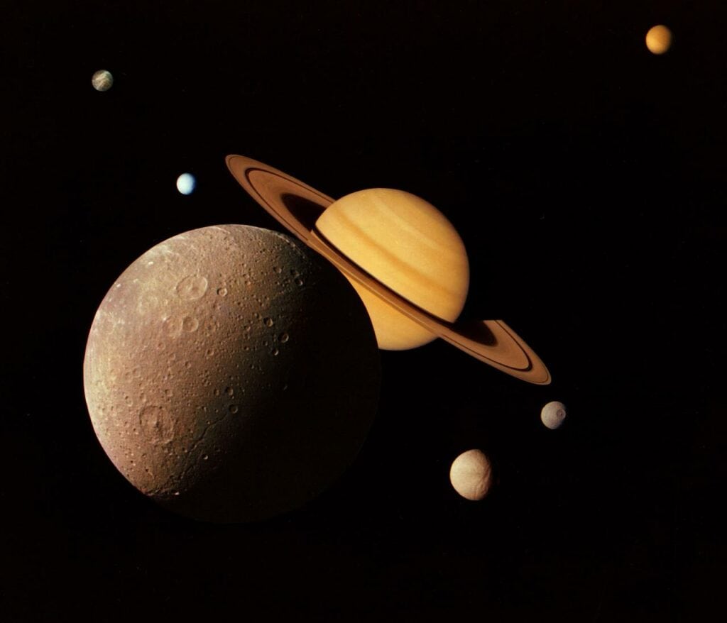 saturn in our solar system

